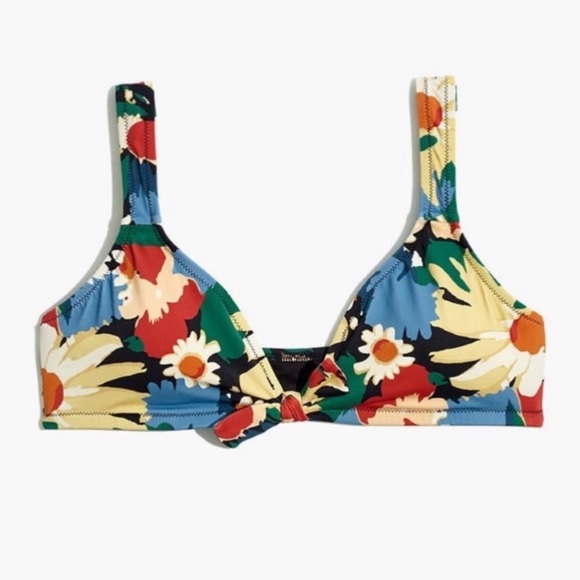 Madewell Second Wave Tie-front Bikini Top & Bottom - Picture 8 of 16